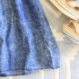 Indigo & Lace Dress: Alternate View #3