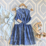 Indigo & Lace Dress: Alternate View #4