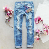 Indigo Sky Crop Jeans: Alternate View #1