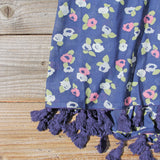 Indigo Tassel Tank: Alternate View #3