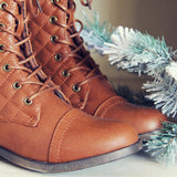 Jack Pine Sweater Boots in Cognac: Alternate View #2
