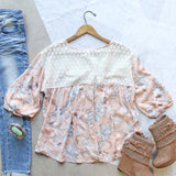 January Bloom Blouse: Alternate View #4