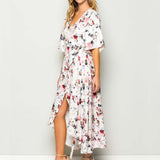 Jardine Wrap Maxi Dress: Alternate View #5