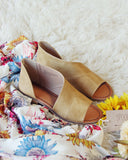 The Joey Booties in Mustard: Alternate View #4