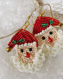 Jolly Saint Nick Earrings: Alternate View #2