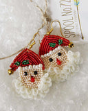 Jolly Saint Nick Earrings: Alternate View #1