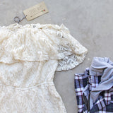 Juniper Lace Romper: Alternate View #2