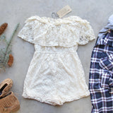 Juniper Lace Romper: Alternate View #3