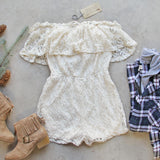 Juniper Lace Romper: Alternate View #1
