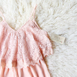 Just Peachy Lace Romper: Alternate View #2