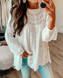 Kiss Lace Tunic Top: Alternate View #1