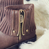 Knit & Cuff Boots: Alternate View #2