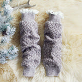 Knit & Lace Boot Socks: Alternate View #1