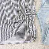 Knot & Stripe Tee: Alternate View #4