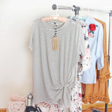 Knot & Stripe Tee: Alternate View #2