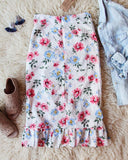 Knot & Tie Skirt in White: Alternate View #4