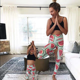 Watermelon Stretch Yoga Pants: Alternate View #1