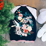 La Fleur Velvet Bomber Jacket: Alternate View #5