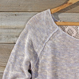 Lace Bark Sweater: Alternate View #2