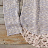 Lace Bark Sweater: Alternate View #3