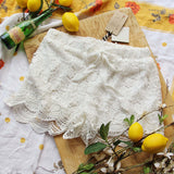 Italian Lace Beach Shorts: Alternate View #2
