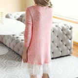 Lace Cactus Dress in Pink: Alternate View #4