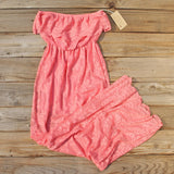 Lace Dreams Maxi Dress: Alternate View #3