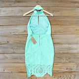 Ancient Lace Dress in Mint: Alternate View #4