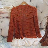 Lace & Copper Sweater: Alternate View #4