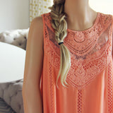 Lace Gypsy Dress in Desert Flower: Alternate View #2