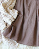 Lace Gypsy Dress in Mocha: Alternate View #3