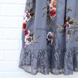 Lace Gypsy Dress in Shadow: Alternate View #3