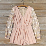 Lace Magic Party Romper: Alternate View #1