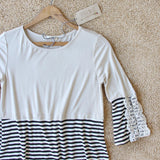 Lace Sleeve Tee: Alternate View #2