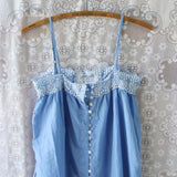 Lace Springs Maxi Dress in Sky (wholesale): Alternate View #1