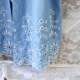 Lace Springs Maxi Dress in Sky: Alternate View #4