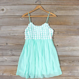 Sky Sweet Dress in Mint: Alternate View #1