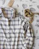 Tied Plaid Top: Alternate View #2