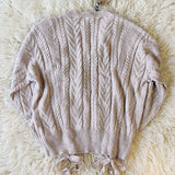 Laced Front Sweater: Alternate View #5