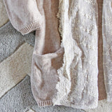 Laced Moon Hoodie in Cream: Alternate View #2