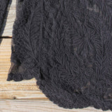 Laced in Snow Blouse in Black (wholesale): Alternate View #4