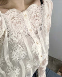 Lace Edge Top: Alternate View #1