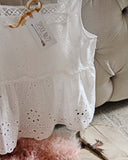 Lace & Eyelet Layering Tank: Alternate View #2