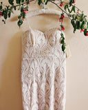 Lace Mermaid Maxi Dress: Alternate View #2