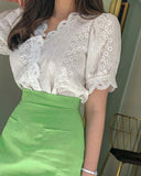 Lace Trim Top: Alternate View #2