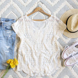 The Lace Basic Tee: Alternate View #4