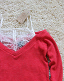 Lace Claire Top: Alternate View #2