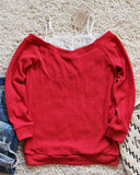 Lace Claire Top: Alternate View #4