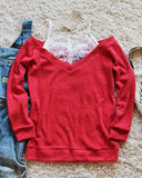 Lace Claire Top: Alternate View #1