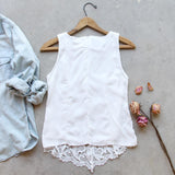 Lacey Layering Tank: Alternate View #3